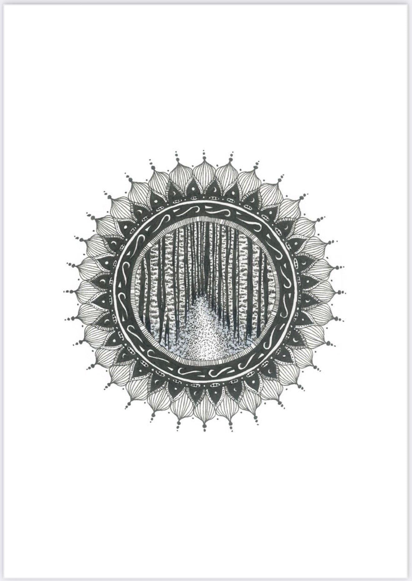 Mandala "Seelenwald"