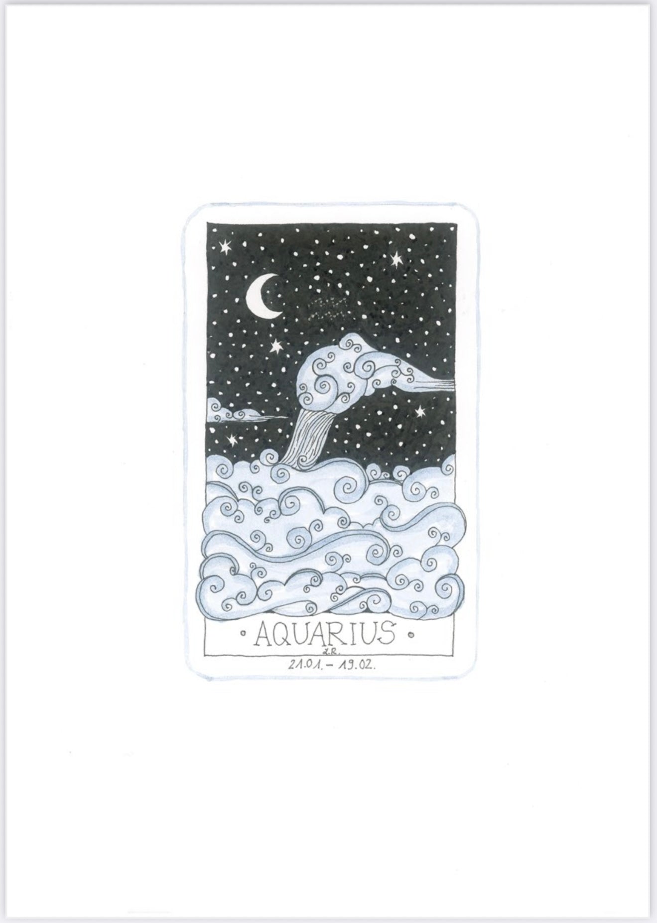 Sternzeichen "Aquarius"