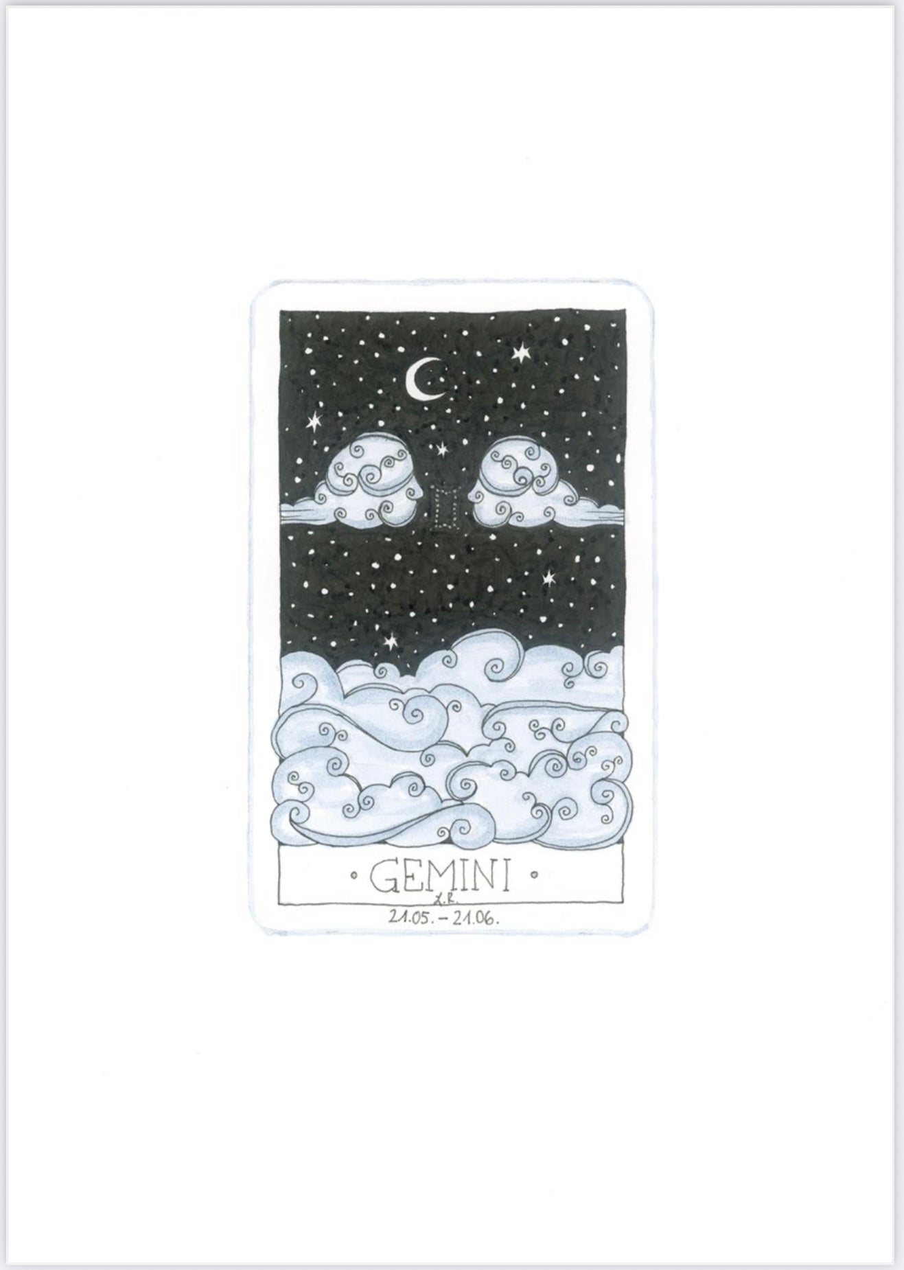 Sternzeichen "Gemini"