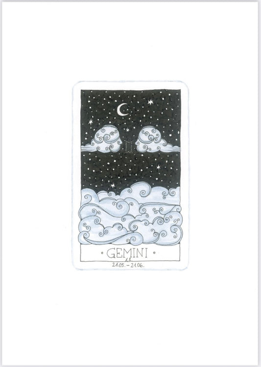 Sternzeichen "Gemini"