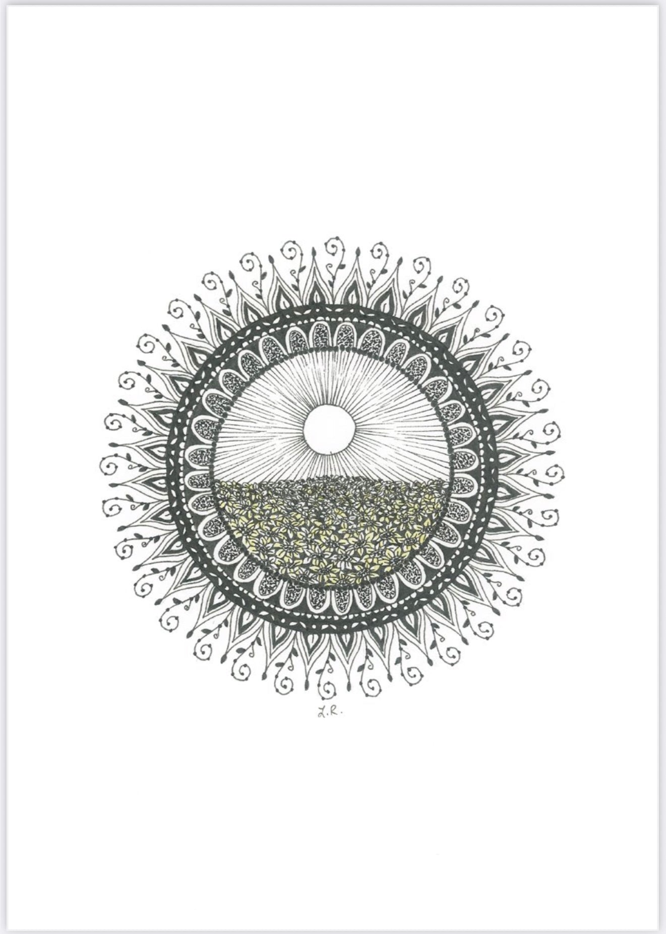 Mandala "Sonnenwiese"