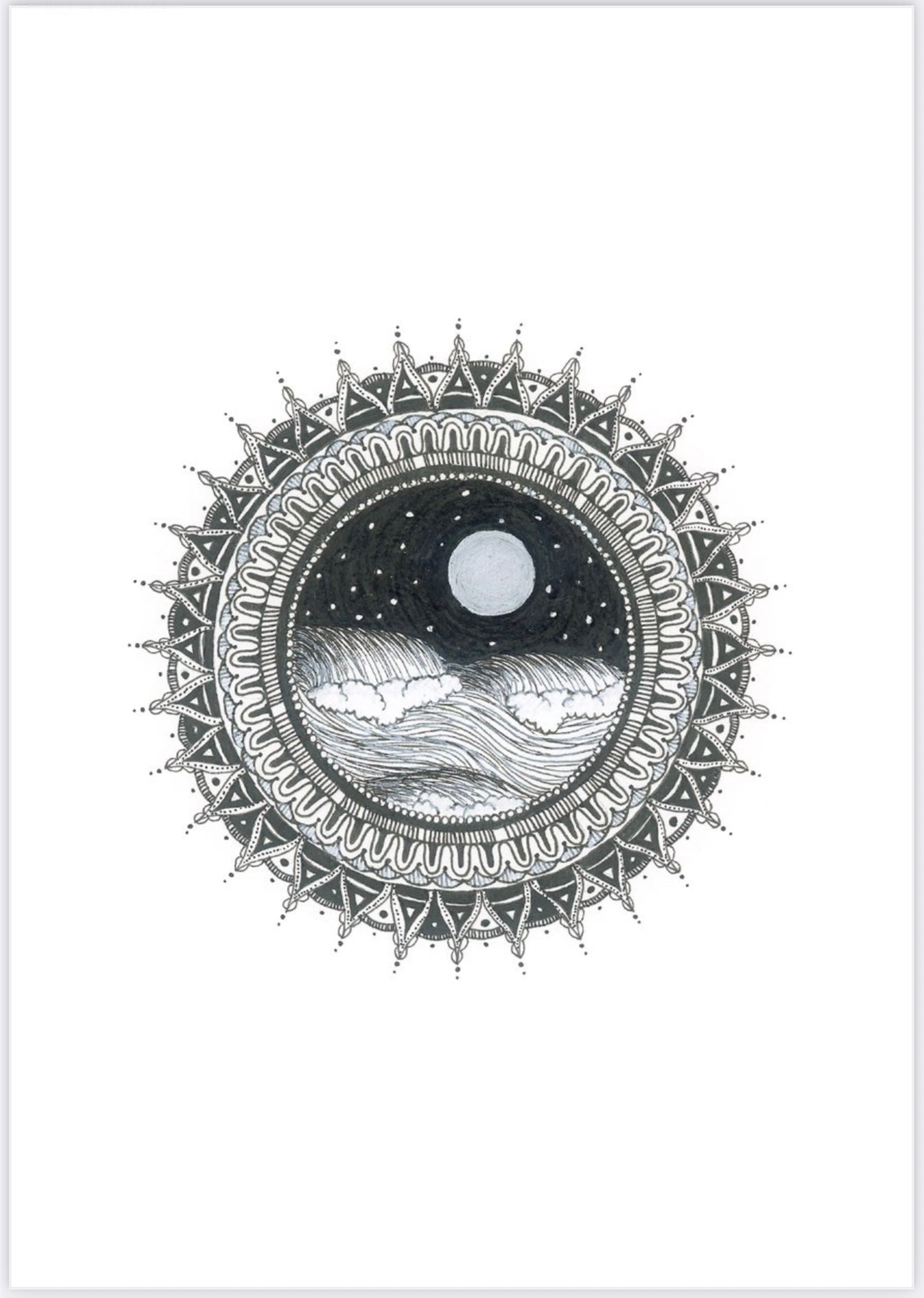Mandala "Oceansoul"