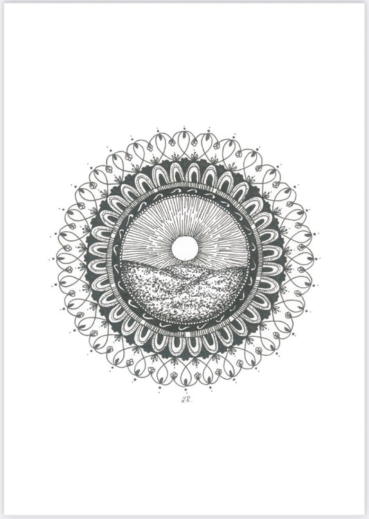 Mandala "Morgenglanz"